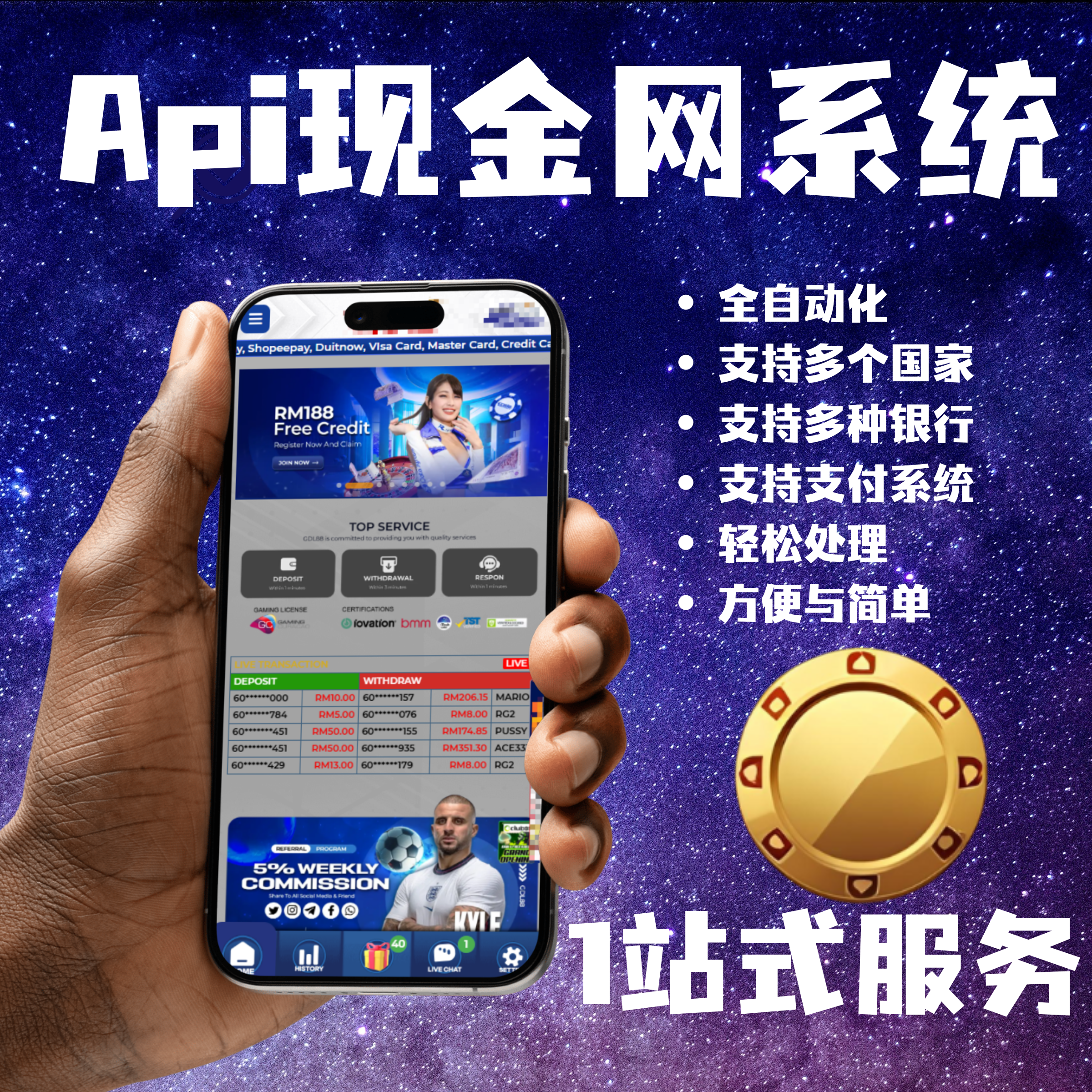 API WALLET SYSTEM